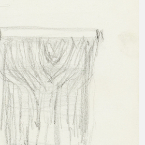 Drawing, Sketches for Knotted Pile Bedspread, 1950–76