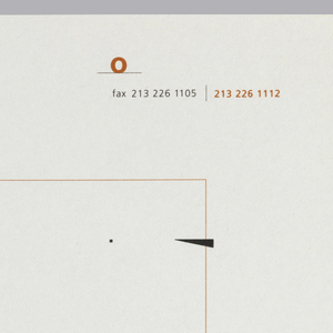Letterhead, ROTOndi Architects, 1990