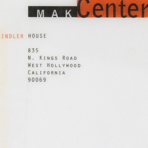 Envelope, Mak Center