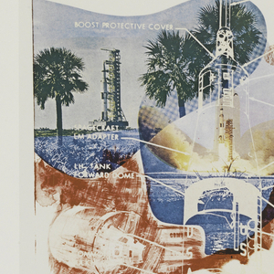 Poster, Flight and the Arts, 1976