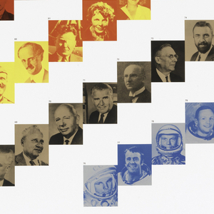 Poster, Pioneers of Flight, 1976