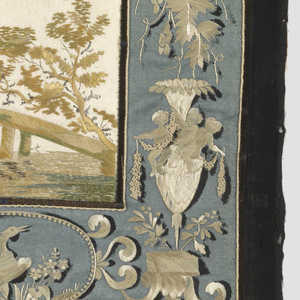 Embroidered Picture (England), late 18th century
