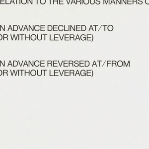 Poster, Lawrence Weiner, With Relation to Various Manners of Use..., Projekt 74, Köln, 1974