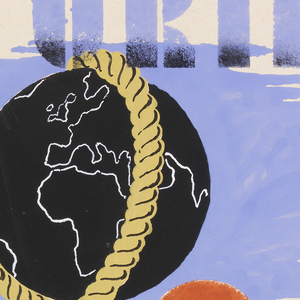Drawing, Study for an Orient Line Poster, June 20, 1934