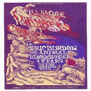 Poster, Eric Burden/West Chambers Brothers, 1968