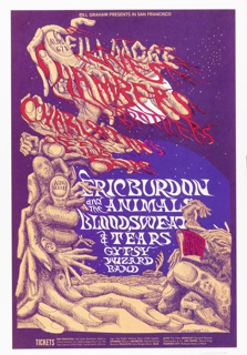 Poster, The Chambers Brothers / Eric Burden