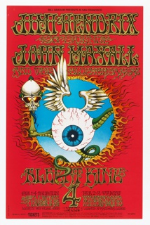 Poster, Jim Hendrix Experience / John Mayall and the Bluesbreakers / Albert King