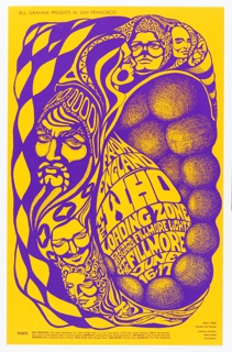 Poster, From England / The Who
