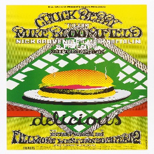 Poster, Chuck Berry / Mike Bloomfield, 1969