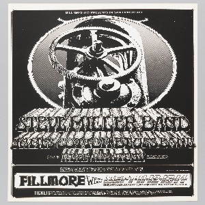Poster, Steve Miller Band, 1969