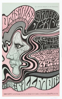 Poster, Otis Rush & His Chicago Blues Band / Grateful Dead / The Canned Heat Blues Band