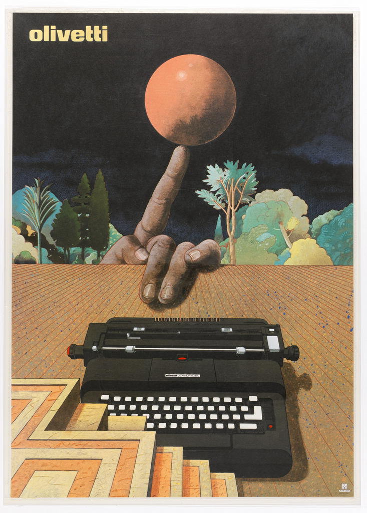 Poster, Olivetti