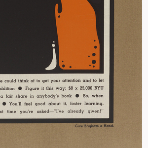 Poster, Hand over your $8!, 1975