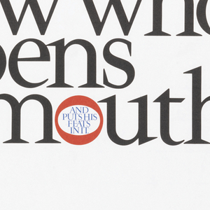Poster, A bore is a fellow who opens his mouth and put his feats in it., 1966