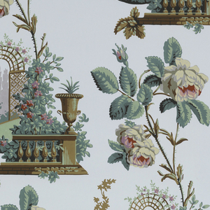 Sidewall, Reveillon Roses, 1947