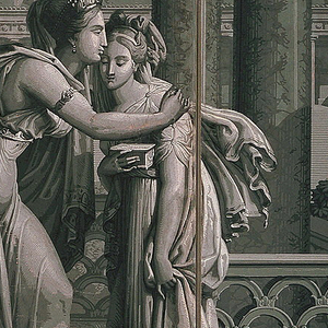 Scenic - Panel, Reconciliation of Venus and Psyche, 1923