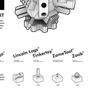 Digital Print, Free Universal Construction Kit, 2012