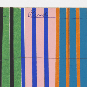Collage, Design for Textile, 1957–59