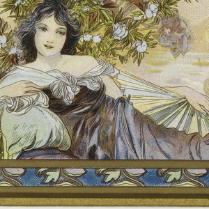 Print, Design for a box of Lefèvre-Utile biscuits, ca. 1897