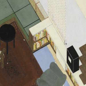 Drawing, Design for Modern Living Room/Bedroom, 1933–39