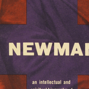 Book Cover, Newman: His Life and Spirituality, ca. 1958