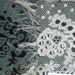 Pattern With Uncompleted Piece Of Lace, 19th century