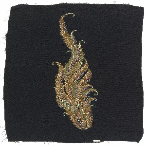 Couture Embroidery Sample (USA), 1960
