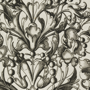 Print, Design for a Pendant, plate XXI, from the series Tabulae Gemmiferae XXIV, 1621