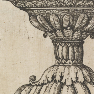 Print, Double Goblet, 1530–40