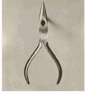 Photograph, Stahls Chain-nose Pliers (Over Actual Size), from Eskilstuna, Sweden, $2.49, 1955