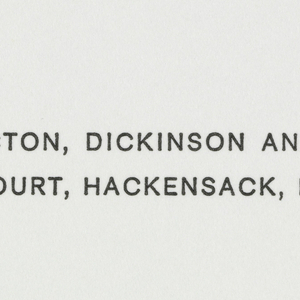 Business Card, Bioquest, 1964