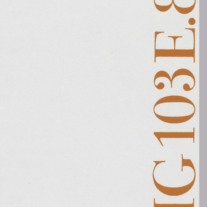 Letterhead, Elaine Lustig, 103 East 86th Street, New York, NY, ca. 1955