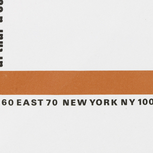Envelope, Arthur A. Cohen, 160 East 70th Street, New York, NY, ca. 1956