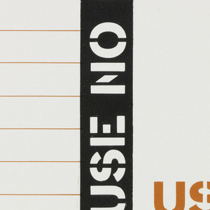 Label, Twin Hyde, Newark, NJ, 1962