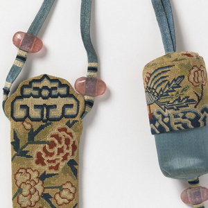 Fan Case And Bag (China), 19th century