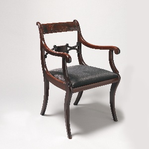 Armchair With Slip Seat (USA), ca. 1820
