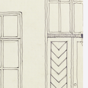 Drawing, Doorways and Windows, 1950s
