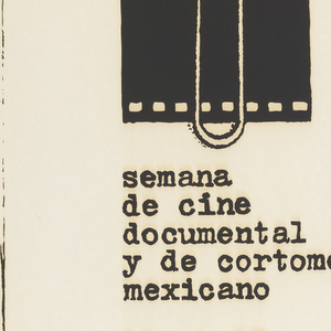 Poster, Semana de Cine Documental (Film Documentary Week), 1976