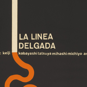 Poster, La Linea Delgada (The Thin Line), 1969