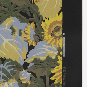Sidewall, Sunflowers, 1973