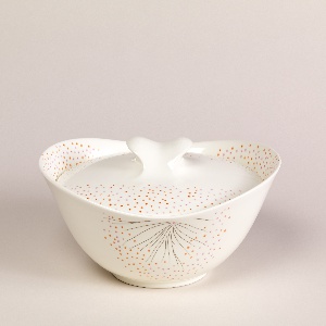 Dawn Vegetable Dish And Lid, ca. 1950–59