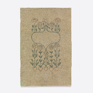 Drawing, Design for a Book Cover, ca. 1897