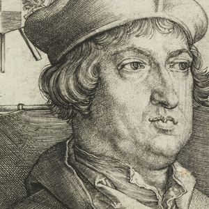 Print, Portrait of Albrecht of Brandenburg, 1524