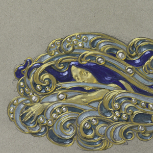 Drawing, Design for a Brooch, ca. 1900
