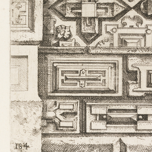 Print, Illustration of Architectural Ornament, 16th century