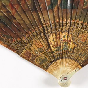 Brisé Fan (France), late 19th century