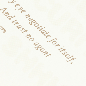 Poster, IBM / Let every eye negotiate for itself, and trust no agent