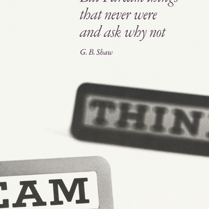 Poster, Think / Dream