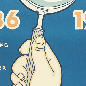 Poster, Testing, 1986