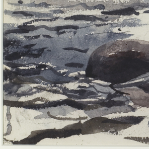 Drawing, A Woodland Stream, 1891